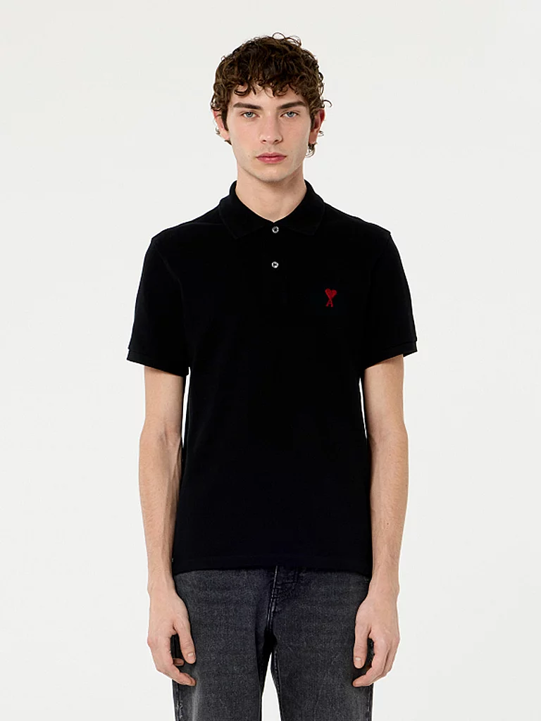 AMI PARIS Poloshirt schwarz   M herren 2